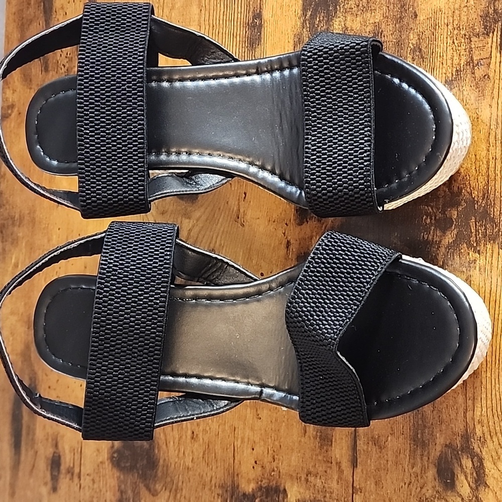 Women's Wedge Heel Platform Sandals, Plus Size, Cross-Border, Espadrille